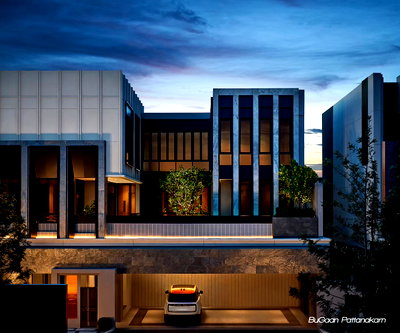 Houses for sale สถาบันเทคโนโลยีไทย-ญี่ปุ่น : BuGaan Pattanakarn 5 bedrooms, for sale