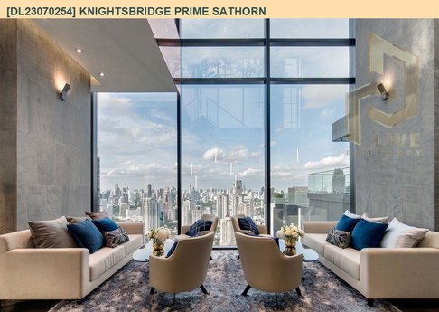 DL23070254 ให้เช่าคอนโด ไนท์บริดจ์ ไพร์ม สาทร (Knightsbridge Prime Sathorn) ใกล้ BTS ช่องนนทรี พร้อมเข้าอยู่ โทรด่วน 0638692663 LineID @952jdxxk