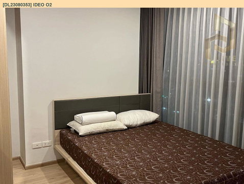 DL23080353 ให้เช่าคอนโด ไอดีโอ โอทู (IDEO O2) ใกล้ BTS บางนา พร้อมเข้าอยู่ โทรด่วน 0638692663 LineID @952jdxxk