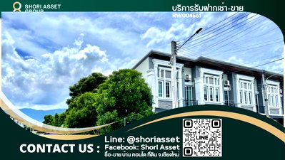Townhouses for rent Chiang Mai : Townhome for rent, good project, Ruamchok area, Chiang Mai. - RW004661