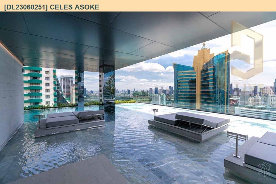รูป DL23060251 ให้เช่าคอนโด เซอเลส อโศก (CELES Asoke) ใกล้ BTS อโศก พร้อมเข้าอยู่ โทรด่วน 0653619502 LineID @952jdxxk - รูปที่ 3/8