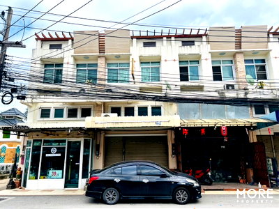 อาคารพาณิชย์ รพ.เทพปัญญา : อาคารพานิชย์ - สันทราย 2ห้องนอน 2ห้องน้ำ 17 ตร.ว. (ID:040BS)