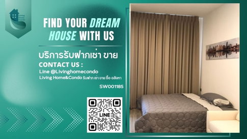 Condo for sale, Miti Chiva Kaset Station, Ceiling height 3 m., good location near BTS Kasetsart U.