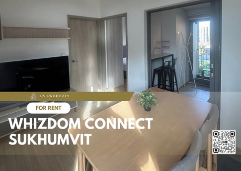 ให้เช่า ✨ Whizdom Connect Sukhumvit ✨ ตกแต่งสวยครบพร้อมเฟอร์นิเจอร์ เครื่องใช้ไฟฟ้า ใกล้ BTS ปุณณวิถี