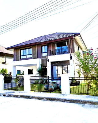 บ้านเดี่ยว ม.พายัพวิทยาเขตแก้วนวรัฐ : ขายบ้าน กาญจน์กนกวิลล์ 23 พร้อมเฟอร์นิเจอร์ บ้านสไตล์โมเดิร์นล้านนา