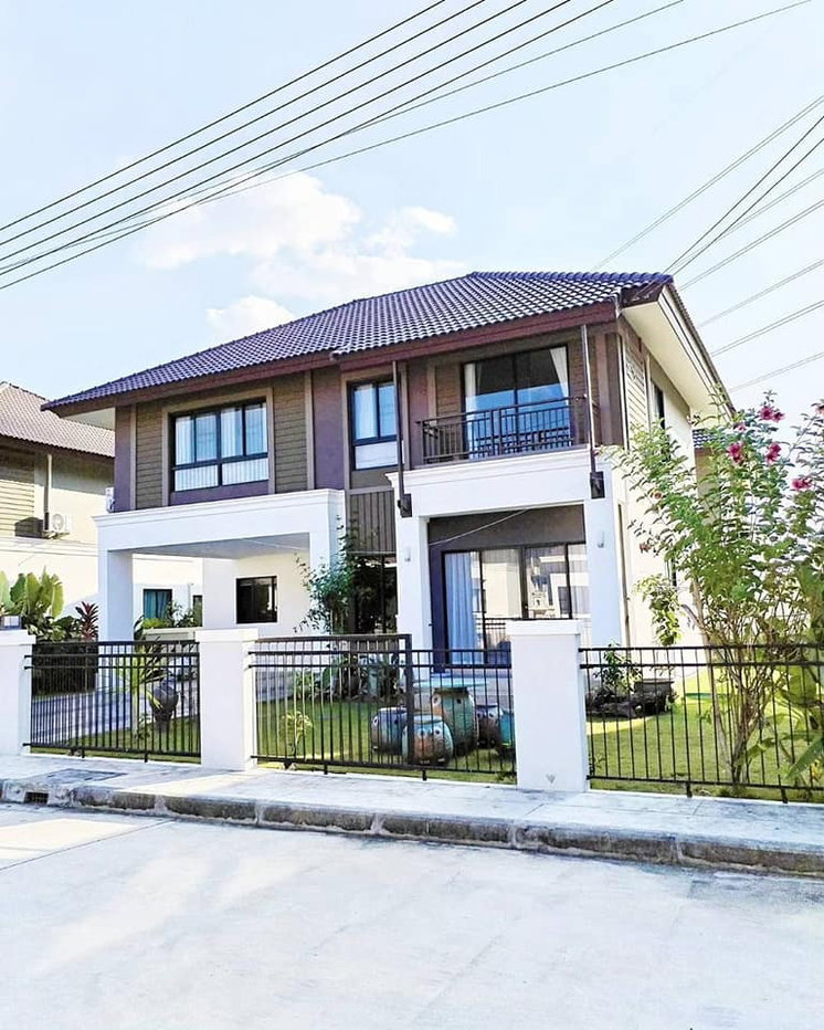 รูป ขายบ้าน กาญจน์กนกวิลล์ 23 พร้อมเฟอร์นิเจอร์ บ้านสไตล์โมเดิร์นล้านนา - รูปที่ 1/10