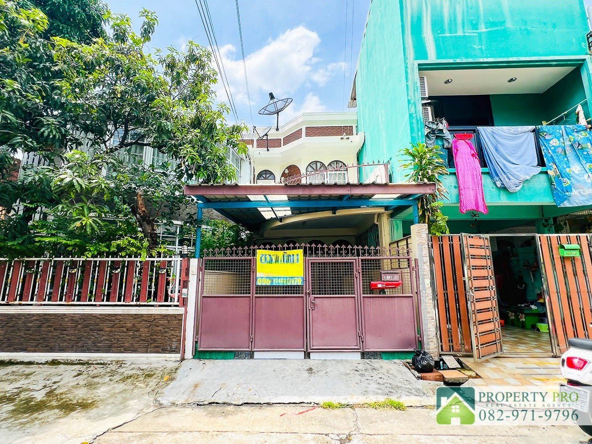 picture TownHouse for Sale Asoke Villa Ratchadaphisek Soi 3, 3 Bedroom 22 sqw 92 sqm good location Near MRT Rama 9, Huaikhwang, Din Daeng : VW24S-002  - 1/19