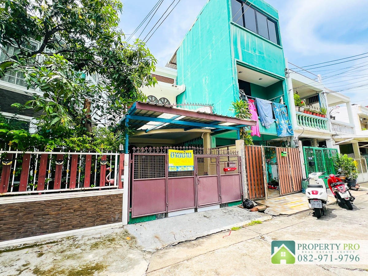 picture TownHouse for Sale Asoke Villa Ratchadaphisek Soi 3, 3 Bedroom 22 sqw 92 sqm good location Near MRT Rama 9, Huaikhwang, Din Daeng : VW24S-002  - 18/19