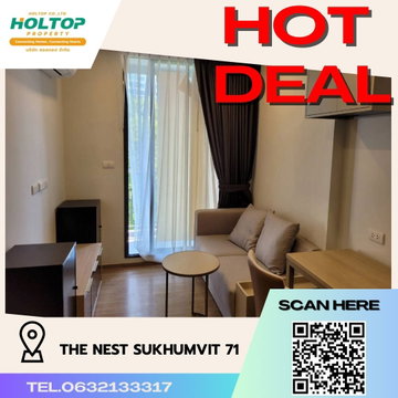 #K153  📢📌ให้เช่า คอนโด The Nest Sukhumvit 71