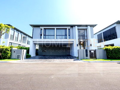 เช่าบ้านเดี่ยว นิคมอัญธานี (เจมโมโปลิส) : Belgravia Exclusive Pool Villa Bangna-Rama 9 4 bedrooms, for rent