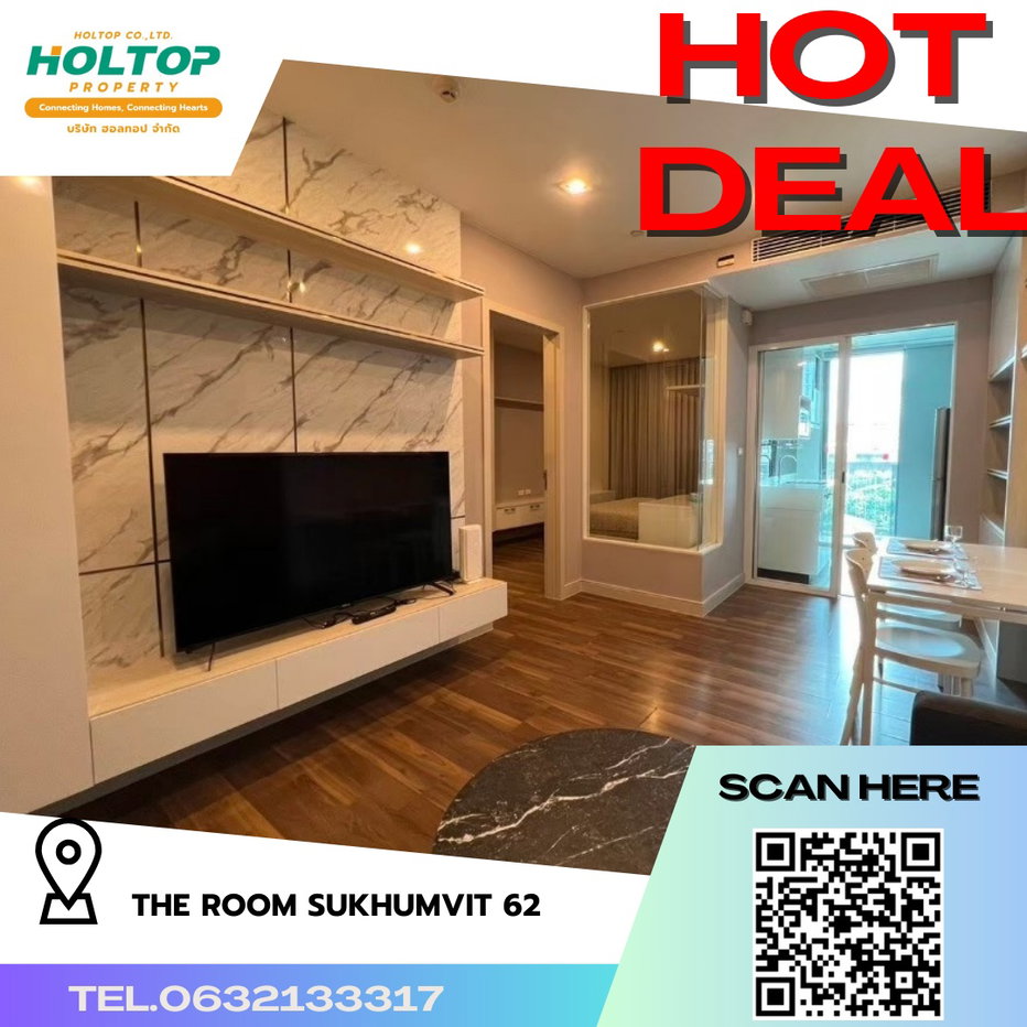 รูป #A113 For rent The Room Sukhumvit 62 - รูปที่ 1/9