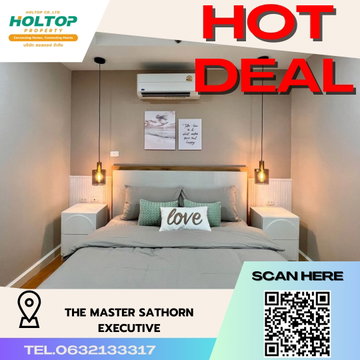 #K170 📢📌ให้เช่า คอนโด The Master Sathorn Executive (BTS.Krungthonburi)✨