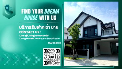 บ้านเดี่ยวให้เช่า : ให้เช่าบ้านเดี่ยวในโครงการ Centro Bangna Km.7 บ้านใหม่ไม่เคยเข้าอยู่ 4 ห้องนอน หลังเมกาบางนา (RW004738)