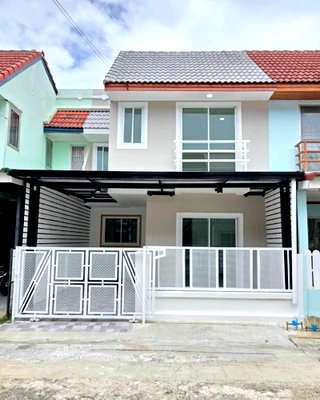 Townhouses for sale Nonthaburi : A67-041 🌟 Selling 2-storey townhouse, Phatrawan Village, Bang Bua Thong land line, newly decorated, ready to move in