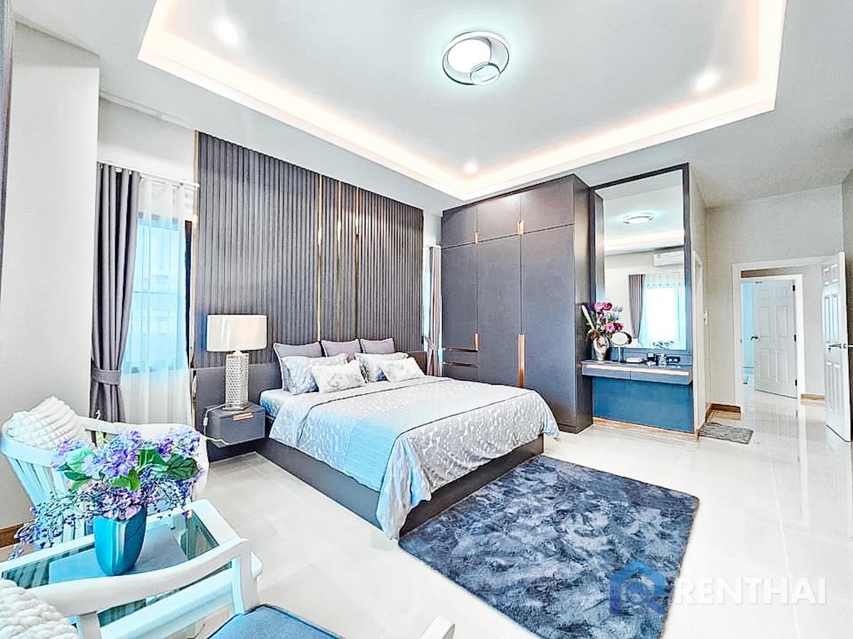 รูป บ้านพูลวิลล่าสร้างใหม่ ตกแต่งครบ พร้อมเข้าอยู่ - รูปที่ 6/19