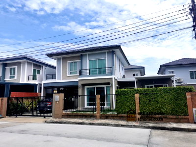 บ้านเดี่ยว เมืองสมุทรปราการ สมุทรปราการ : ขายด่วนบ้าน 2 ชั้น 54.6 ตรว. เดอะแพลนท์ เทพารักษ์ มีต่อเติมห้องครัวใหญ่ บ้านอยู่ใกล้สวนฯ