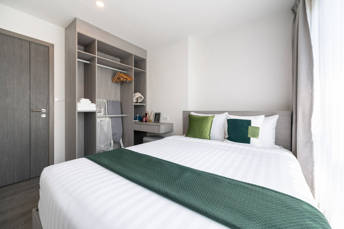 รูป คอนโดให้เช่า บริกซ์ตัน ระยอง Gangster Suite 35 ตร.ม. 2 ห้องนอน 1 ห้องน้ำ @ บริกซ์ตัน ระยอง BRIXTON RAYONG - รูปที่ 1/20