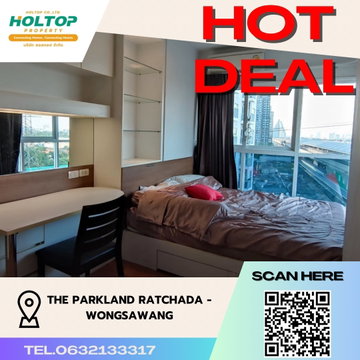 ✨#P104 Condos for rent: The Parkland Ratchada - Wongsawang✨