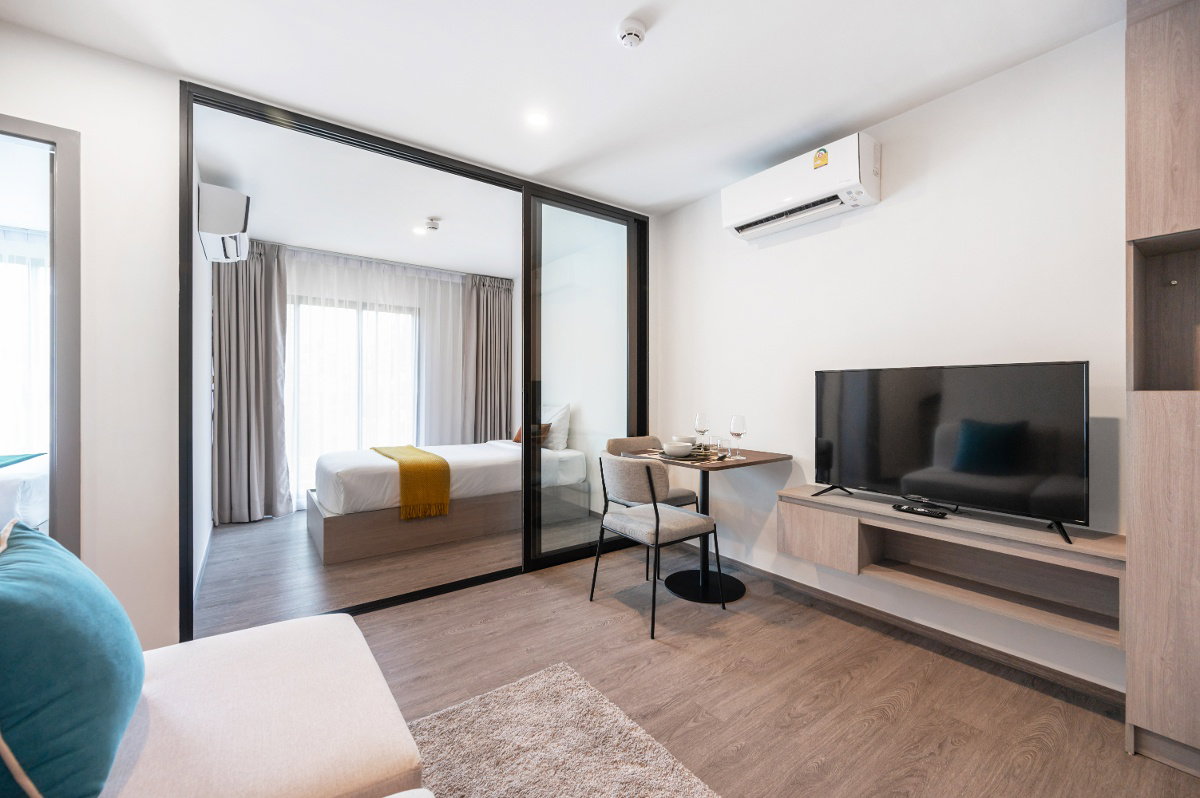 รูป คอนโดให้เช่า บริกซ์ตัน ระยอง Gangster Suite 35 ตร.ม. 2 ห้องนอน 1 ห้องน้ำ @ บริกซ์ตัน ระยอง BRIXTON RAYONG - รูปที่ 4/20