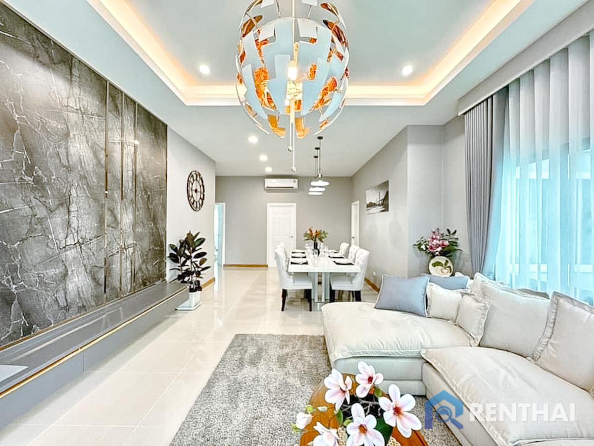 รูป บ้านพูลวิลล่าสร้างใหม่ ตกแต่งครบ พร้อมเข้าอยู่ - รูปที่ 3/19