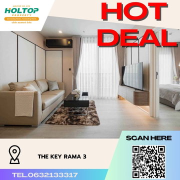 ✨#P111 Condos for rent: The key Rama 3✨ 