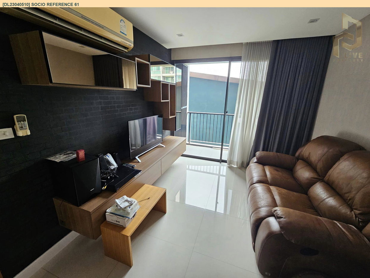 รูป DL23040510 ให้เช่าคอนโด โซซิโอ เรฟเฟอเรนซ์ 61 (SOCIO Reference 61) ใกล้ BTS เอกมัย พร้อมเข้าอยู่ โทรด่วน 0638692663 LineID @952jdxxk - รูปที่ 3/7