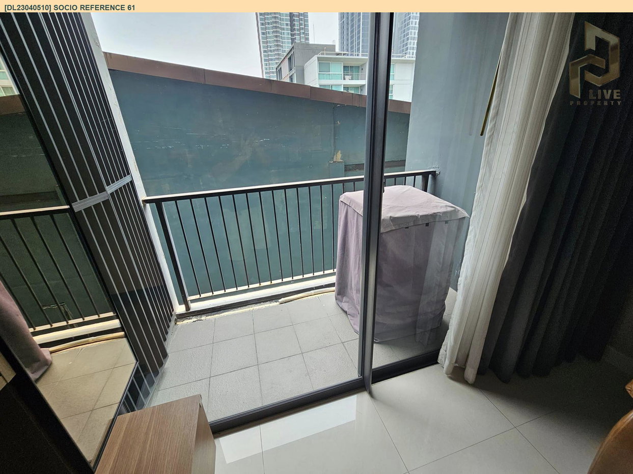 รูป DL23040510 ให้เช่าคอนโด โซซิโอ เรฟเฟอเรนซ์ 61 (SOCIO Reference 61) ใกล้ BTS เอกมัย พร้อมเข้าอยู่ โทรด่วน 0638692663 LineID @952jdxxk - รูปที่ 7/7