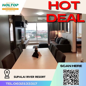 ✨#P108Condos for rent: Supalai River resort✨