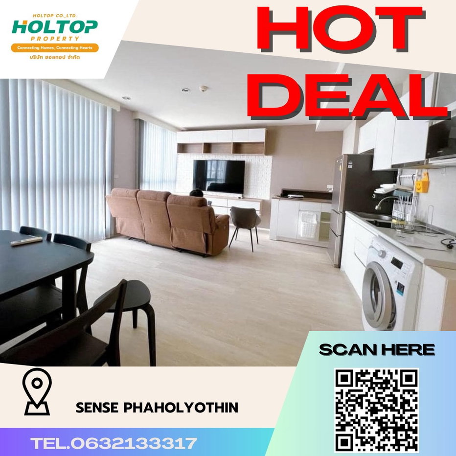 รูป ✨#P110Condos for rent:   Sense Phaholyothin✨ - รูปที่ 1/9