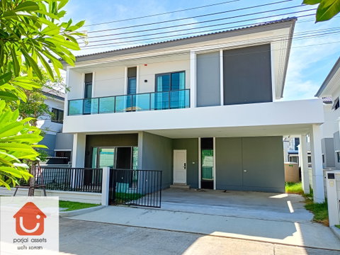 ✨ขายบ้านเดี่ยว 🏡 Centro ราชพฤกษ์-345 บ้านเดี่ยว 2 ชั้น แบบ 4 ห้องนอน🛏️ ขนาด 56.2 ตร.วา 📍ติดถนนใหญ่สะพานนนทบุรี-บางบัวทอง (ถนน 345)