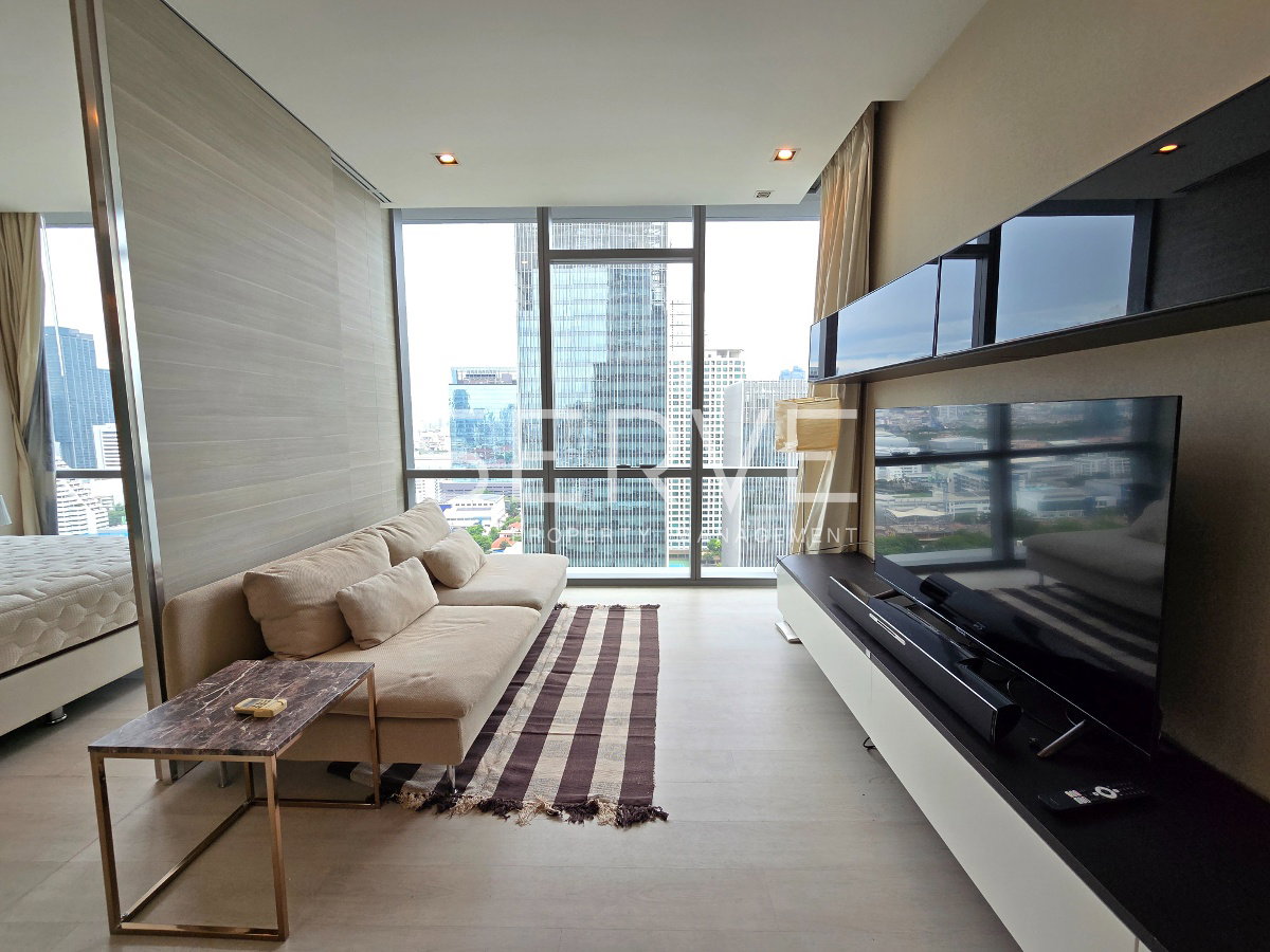 🔥32K/Mo ห้อง1นอน ไซส์ใหญ่ ชั้นสูง วิวเมือง เฟอร์ครบ ทำเลดีมากย่านอโศก @ The Room Sukhumvit 21
