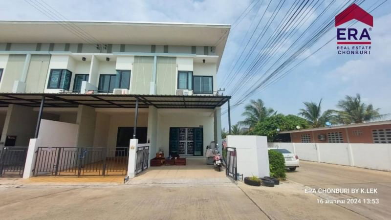 รูป  ขายทาวน์โฮมแปลงริม หมู่บ้านเอมัสท์บ่อวิน-เขาขยาย ทาวน์โฮม 2 ชั้น (23482 ) - รูปที่ 1/11