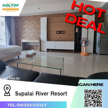 #A165 for rent Supalai River Resort