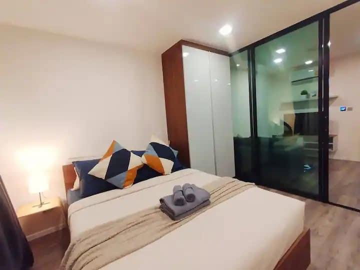 รูป #P126  Condo for Rent Modiz Ratchada 32 - รูปที่ 2/8