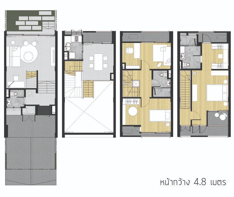 āļĢāļđāļāļ āļēāļTOWN HOUSE C 4.80
