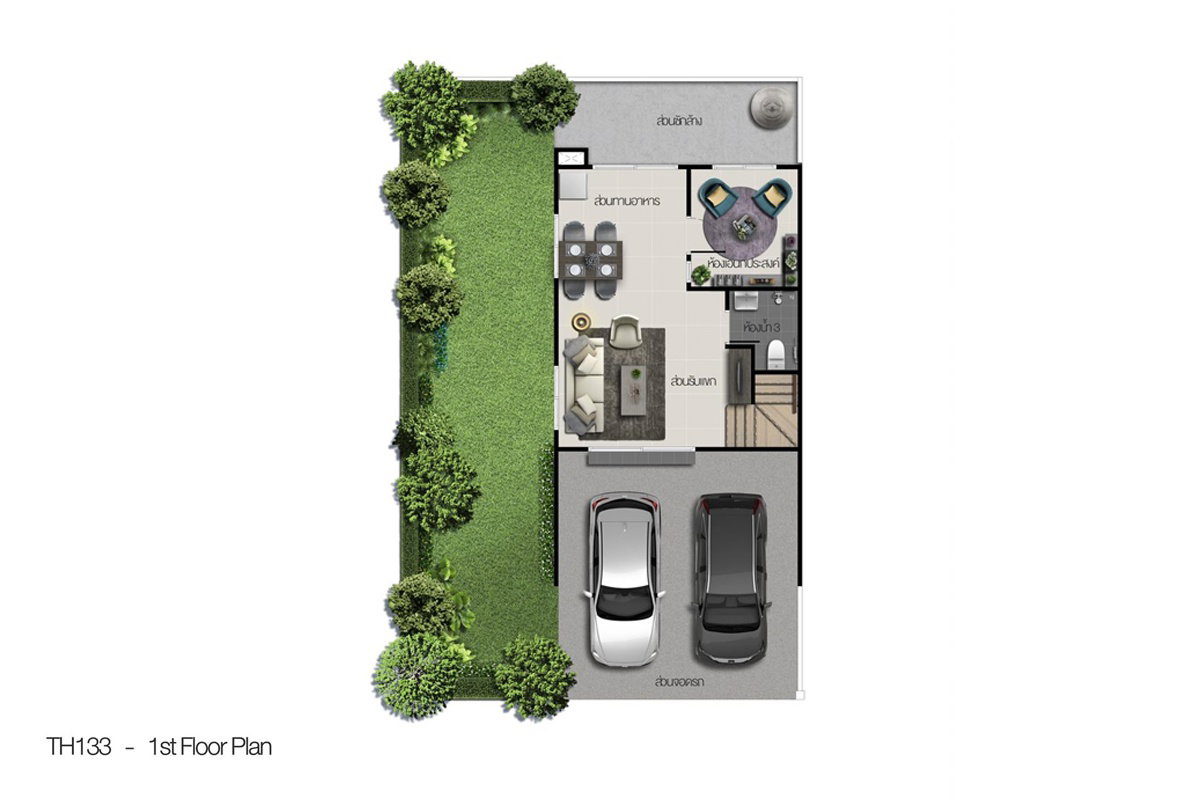 picture 3BR Townhome for sale, Siri Place Prachauthit 90 - 2/29