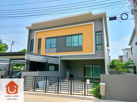 ✨ขายบ้านทาวน์โฮมสวย หลังริม 🏘️ สิริ เพลส ประชาอุทิศ 90 ทาวน์โฮม 2 ชั้น 3 ห้องนอน🛏️ ขนาด 33.6 ตร.วา 📍ซอยประชาอุทิศ 90 ใกล้ทางด่วน