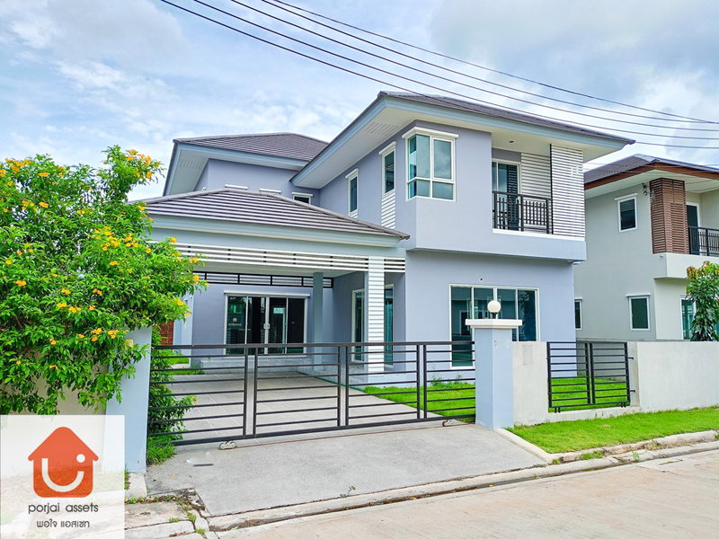 Houses for sale : 3BR House for sale, Nusasiri Rama 9-Wongwaen