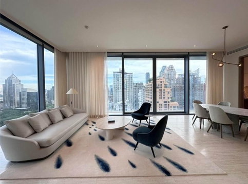 LTH10609–SCOPE Langsuan FOR RENT 2 beds 3 baths size 163 Sq.m. Near BTS Chidlom Station ONLY 380k/month