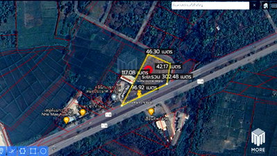 Land for sale Chiang Mai : Land for sale in Doi Saket, 2 rai 2 ngan 72 sq wa, near Doi Saket Police Station (ID:237LS)