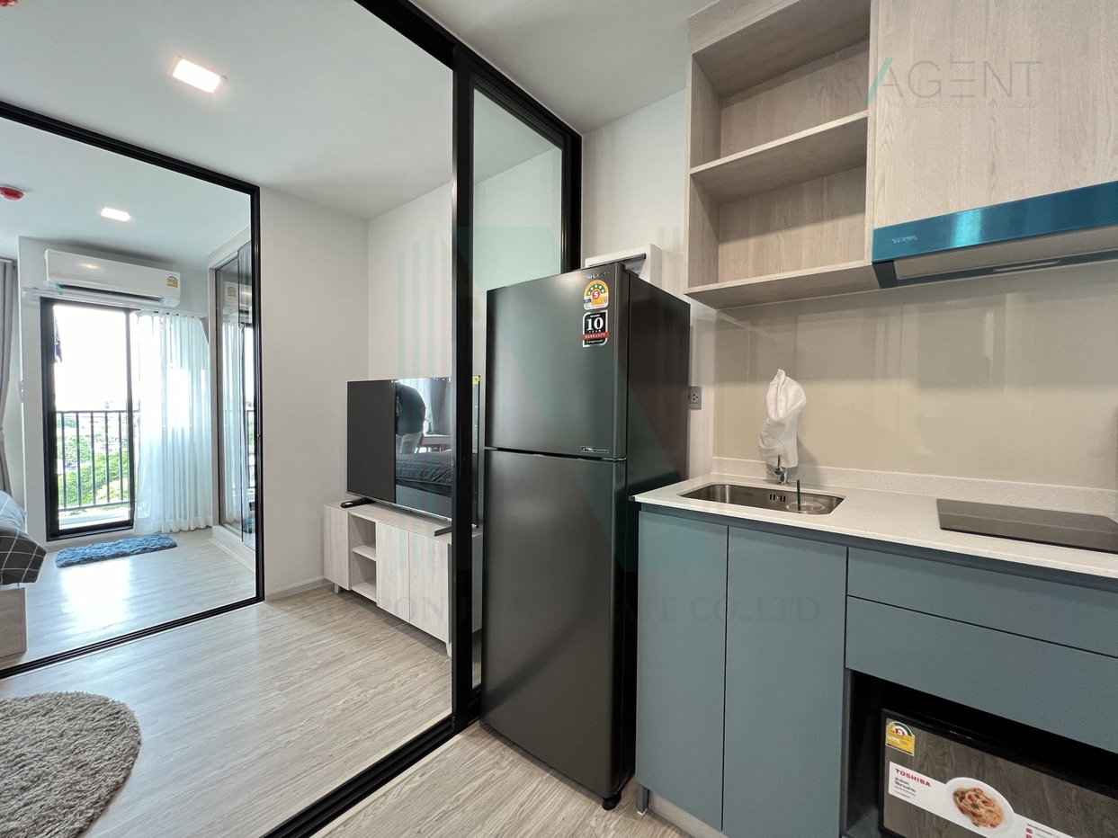 รูป ให้เช่าคอนโด เคฟ ซี้ด เกษตร อาคาร C ชั้น 6 1 ห้องนอน ขนาด 26 ตรม ใกล้ ม.เกษตร - รูปที่ 6/8