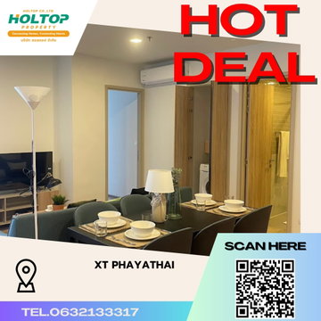 #P151 For rent XT Phayathai 2bed🔥