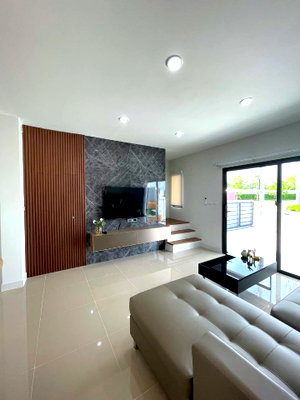 Houses for rent Samut Prakarn : House for rent PLENO Sukhumvit - Bangna 2, ready to move in. If interested, contact Line @goodmanpro or call 0999029192.