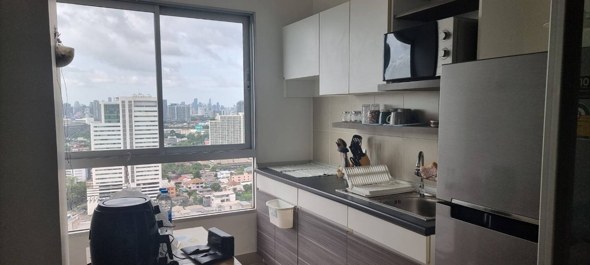 รูป ให้เช่า 1-bed ชั้นPenthouse 29 ตึก Center คอนโด ศุภาลัย เวอเรนด้า รัชวิภาประชาชื่น ทิศใต้ (ห้องใหม่ไม่เคยอยู่) 🆔 line: eyannie - รูปที่ 8/13