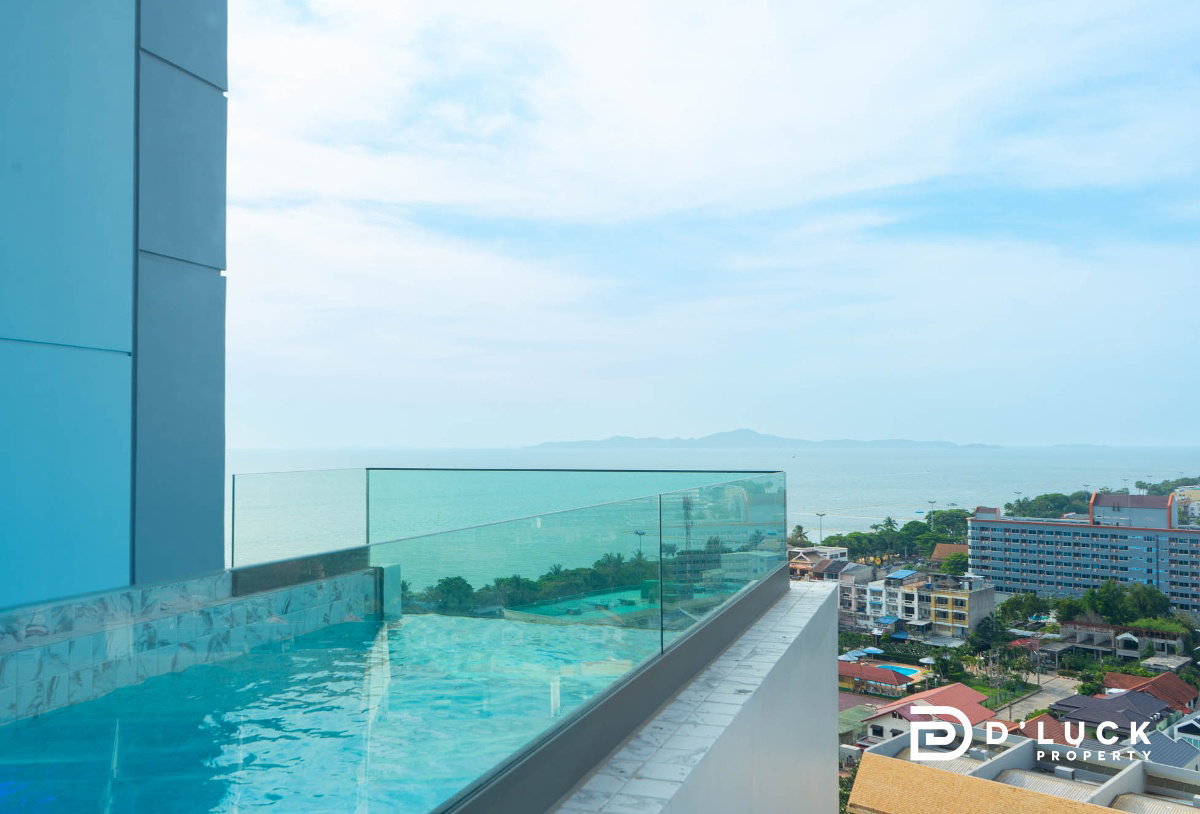 รูป โคปาคาบาน่า บีช จอมเทียน คอนโดหรูติดหาดให้เช่า 1 ห้องนอน พร้อมสระว่ายน้ำส่วนตัว - รูปที่ 18/25