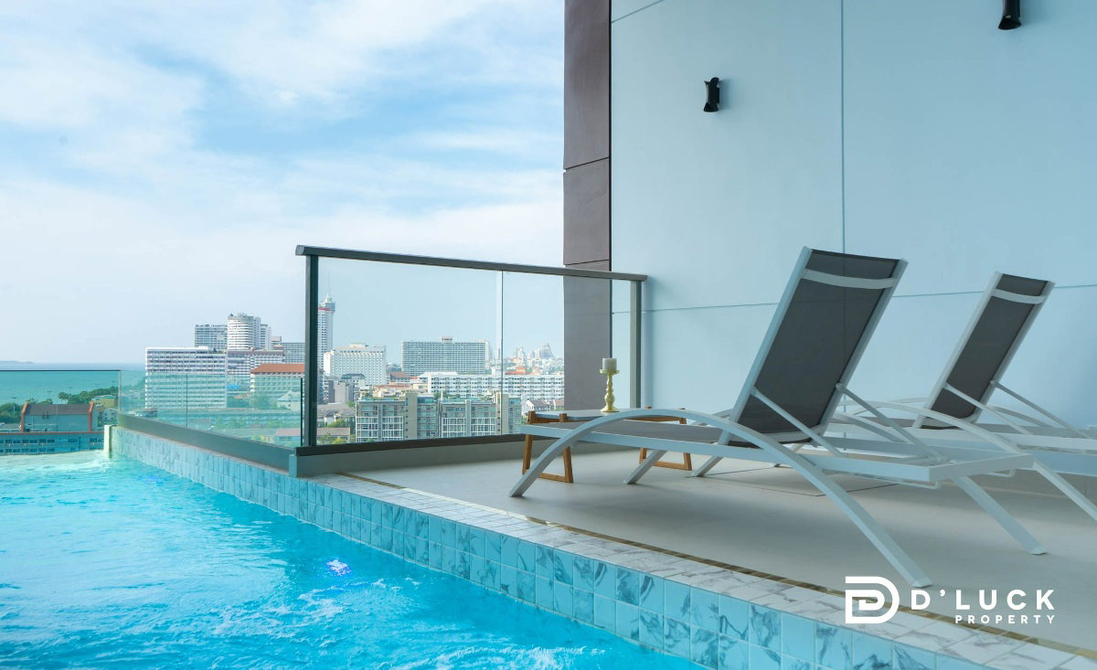 รูป โคปาคาบาน่า บีช จอมเทียน คอนโดหรูติดหาดให้เช่า 1 ห้องนอน พร้อมสระว่ายน้ำส่วนตัว - รูปที่ 1/25