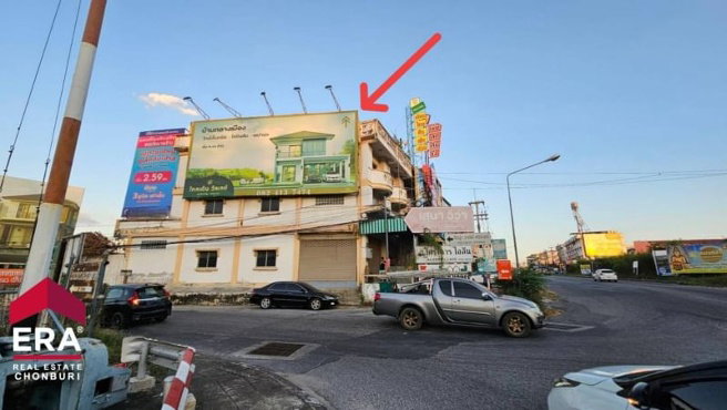 รูป ขาย อาคารพาณิชย์ ติดถนน 2 ด้าน เด่น เห็นชัดทั้งตึก โซนศรีราชา (HL.25787) - รูปที่ 2/16