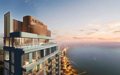 Arom Jomtien | Rare High Floor Sea View 2BR 84 SQM | 29th Floor | Hot Sale 17.5 M THB