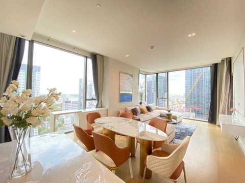 LTHC10652–The Strand ThongLor FOR RENT 2 beds 2 baths size 90 Sq.m. Near BTS Thonglor Station ONLY 130k/month