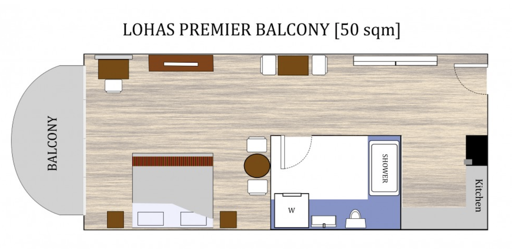 รูป Lohas Residences Sukhumvit 1 bedroom, for rent - รูปที่ 10/11